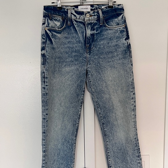 FRAME le high straight Jeans - Picture 2 of 2